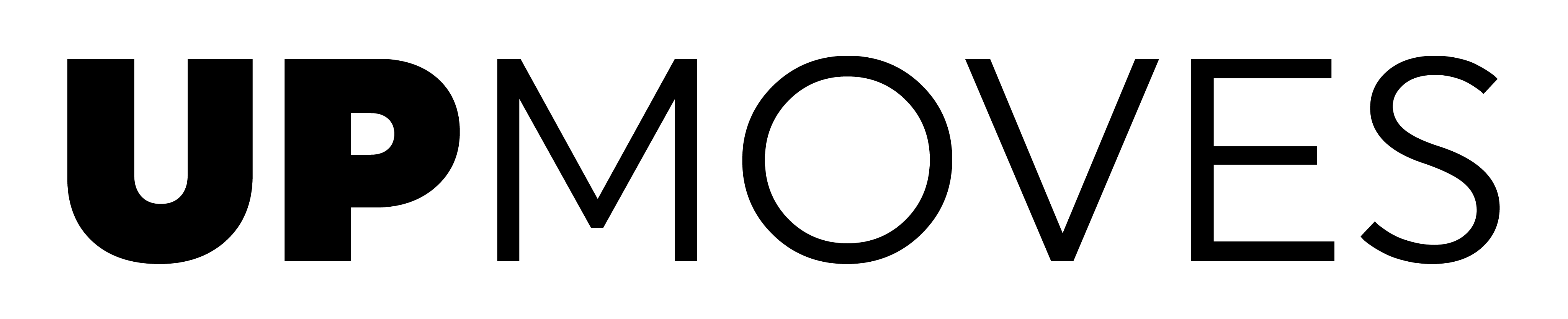 UpMoves Logo Zwart